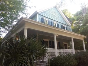 House with wrap-around porch in downtown Tallahassee